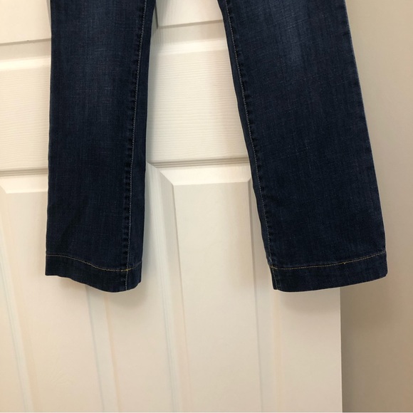 Tommy Hilfiger Denim Straight Leg Boot Trouser Mid-Rise Dark Jeans Women's 4/6 - Picture 7 of 13
